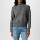 ジャック ウィルス Jack Wills 【 High Neck Zip Through Jumper Women Charcoal Marl 】 ハイ レディ...