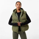 Everlast 【 Puffer Gilet Ladies Women Khaki 】 ジレ レディースファッション トップス ベスト ジレ レディース カー...
