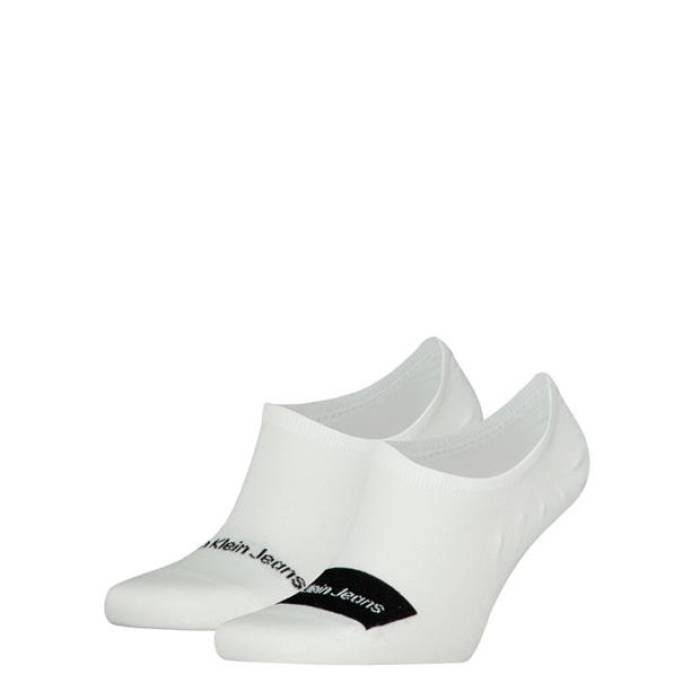 カルバンクライン Calvin Klein 【 Liner Socks Unisex White/Black 】 ソックス・靴下 インナー 下着 ナイトウェア メンズ 靴下 レッグウェア 靴下 ユニセックス 白色 ホワイト 黒色 ブラック