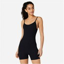 Miso 【 Seamless Short Unitard Womens Women Black 】 レディース インナー 下着 ナイトウェア レディース インナー 下着 ランジェリー 補正下着 ボディスーツ レディース 黒色 ブラック