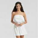 Be You 【 Jersey Bandeau Beach Dress Women White 】 ジャージ ドレス レディースファッション その他 レディース...