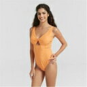 Be You 【 Cut Out Swimsuit Womens Women Orange 】 水着 レディース レディースファッション 水着 レディース or...
