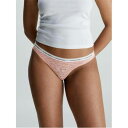 カルバンクライン Calvin Klein 【 Lace Brazilian Thong Women Subdued 】 インナー 下着 ナイトウェア レディー...