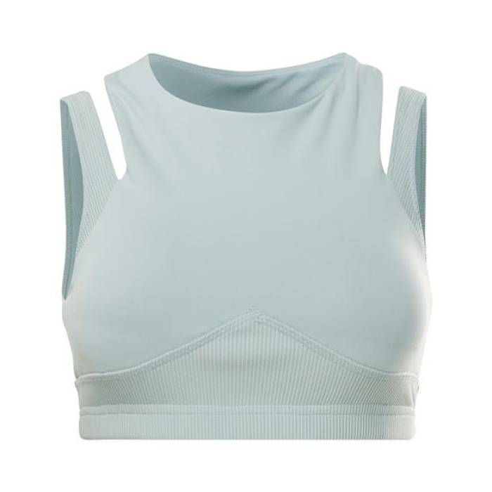 ꡼ܥå Reebok  S Layered Bra Womens Women Seagry  ǥ ݡ ȥɥ ...
