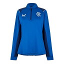 Castore 【 Rfc Trn 1/4Z Ld99 Women Blue 】 スポーツ アウトドア サッカー フットサル レディースウェア シャツ レディー...