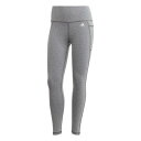 アディダス Adidas 【 High Wasited Logo 7/8 Tights Womens Women Grey 】 ハイ ロゴ Tights タイツ レディース スポーツ アウトドア フィットネス トレーニング ウェア レディースウェア パンツ レディース(4)