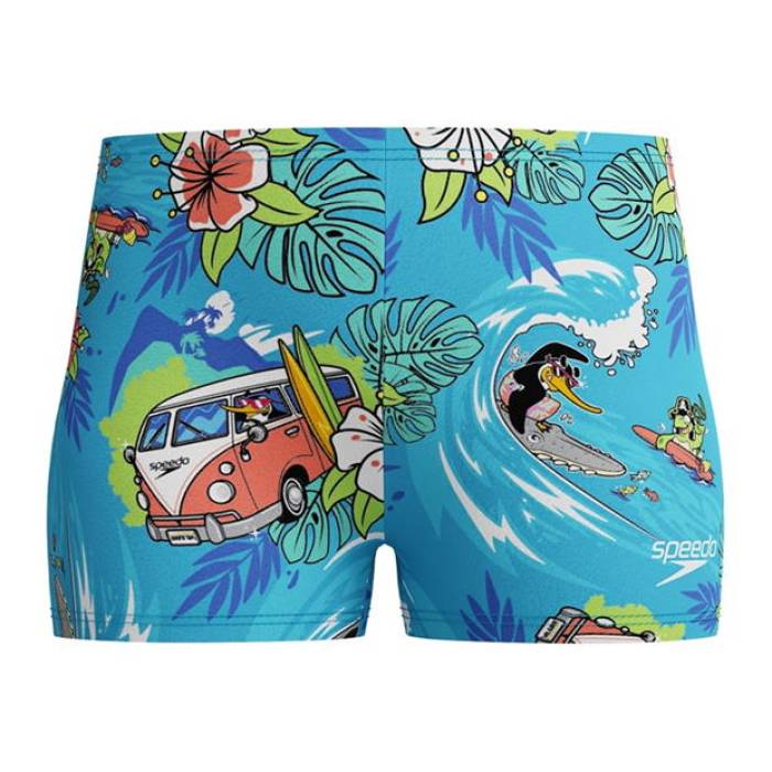 スピード Speedo 【 Boys Learn To Swim Digital Allover Aquashort Kids 】 キッズ ベビー マタニティ キッズファッション 水着 ジュニア キッズ