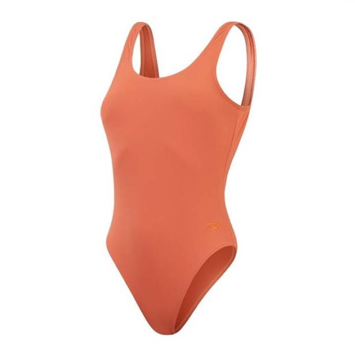 スピード Speedo 【 Deep Ubk 1Pc Ld99 Women Brown/Oran 】 ディープ スポーツ アウトドア 水泳 競技水着 レディース競技水着 レディース 茶色 ブラウン