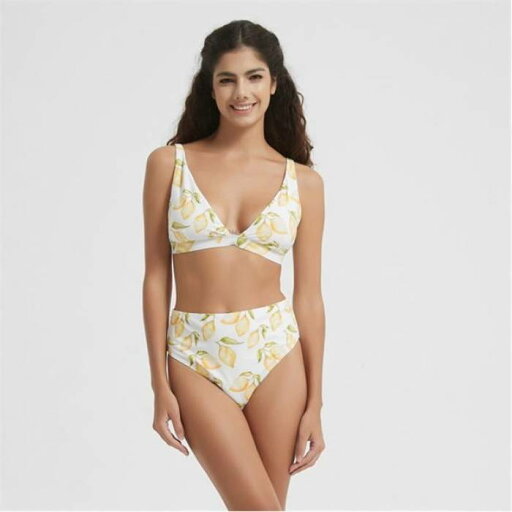 Be You 【 Triangle Bikini Top Women Lemon Print 】 レディースファッション 水着 レディース Be You 【 Triangle Bikini Top Women Lemon Print 】 レディースファッション 水着 レディース