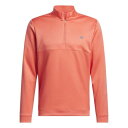 アディダス Adidas 【 Ultimate365 Textured Quarter-Zip Top Mens Men Preloved Scarlt 】 メ...