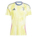 アディダス Adidas 【 Juventus Away Shirt 2024 2025 Adults Men Yellow 】 スポーツ アウトドア サッカー...