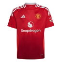 アディダス Adidas 【 Manchester United Home Shirt 2024 2025 Juniors Kids Red 】 ユナイテッド ...