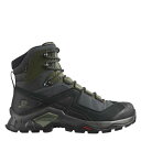 サロモン Salomon 【 Quest Element Gtx Mens Walking Boot Men Black/Green 】 エレメント メンズ ブ...