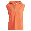 アディダス Adidas 【 Adizero Half-Zip Running Vest Womens Women Red 】 アディゼロ ベスト レディース ...