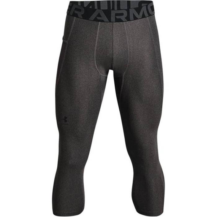 アンダーアーマー Under Armour 【 Hg Armour Three Quarterlegging Men Grey 】 スポーツ アウトドア フィットネス トレーニング ウェア メンズウェア パンツ メンズ 灰色 グレー