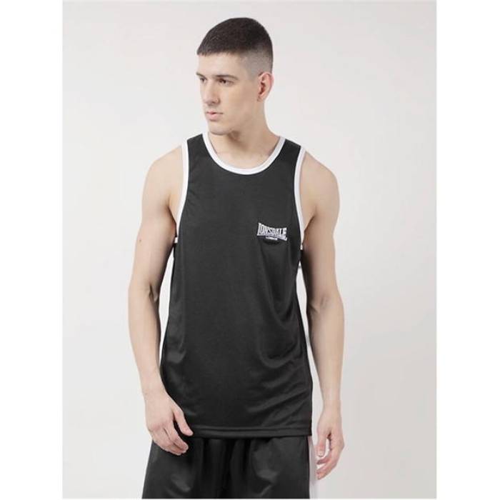 Lonsdale 【 Boxing Vest Men Black/White 】 ベスト スポーツ アウトドア 格闘技 武術 ボクシング その他 メンズ 黒色 ...