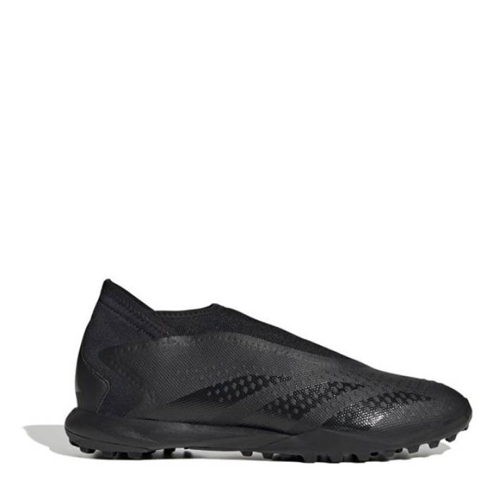アディダス Adidas 【 Predator Accuracy.3 Laceless Astro Turf Trainers Men Black/Black ...