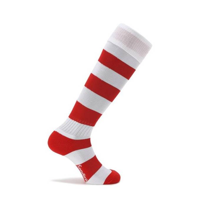 Sondico 【 Football Socks Mens Men Red/White 】 フットボール ソックス・靴下 メンズ スポーツ アウトドア サッカー...