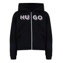ヒューゴ Hugo 【 Logo Zip Hoodie Kids 】 ロゴ フーディー パーカー キッズ ベビー マタニティ キッズファッション トップス パー...