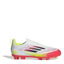 アディダス Adidas 【 F50 League Laceless Childrens Firm Ground Football Boots Kids 】 フ...