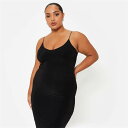 I Saw It First 【 Double Layered Cami Slinky Bodysuit Women 】 ボディースーツ レディースファッション...