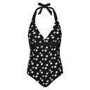 Regatta 【 Flavia Swimming Costume One Piece Swimsuit Womens Women Blk/Whplkapr 】...