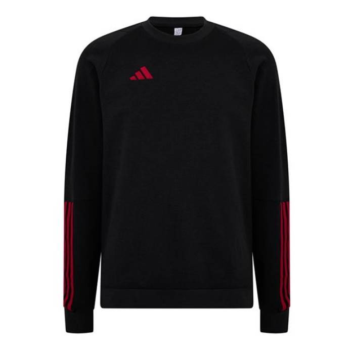 アディダス Adidas 【 Tiro 23 Competition Crew Sweatshirt Mens Men Black/Team Red 】 クルー...