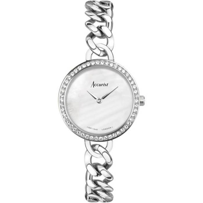 アキュリスト Accurist 【 Womens Stainless Steel Classic Analogue Watch Women 】 レディース ステンレス Steel スティール クラシック Watch ウォッチ・時計 腕時計 レディース腕時計 レディース