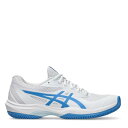 アシックス Asics 【 Game Ff Clay/Oc Tennis Shoes Womens Women White/Blue 】 Game ゲーム テニス シューズ 運動靴 レディース スポーツ アウトドア テニス シューズ レディースシューズ レディース 白色 ホ