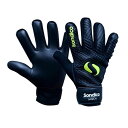 Sondico 【 Match Goalkeeper Gloves Unisex Black/Yellow 】 マッチ 手袋 スポーツ アウトドア サッカー フ...