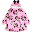 Character 【 Kids Fleece Snuggle Hoodie Kids Minnie Mouse 】 フリース フーディー パーカー キッズ ベ...