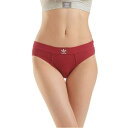 アディダス Adidas Originals 【 2X2 Rib High-Waist Brief Women Bordeaux 】 インナー 下着 ナイトウェ...
