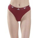 アディダス Adidas 【 Active Comfort Cotton Thong Women Bordeaux 】 インナー 下着 ナイトウェア レディース...