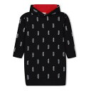 ヒューゴ Hugo 【 Logo Print Hooded Dress Kids 】 ロゴ フード付 ドレス キッズ ベビー マタニティ キッズファッション ト...