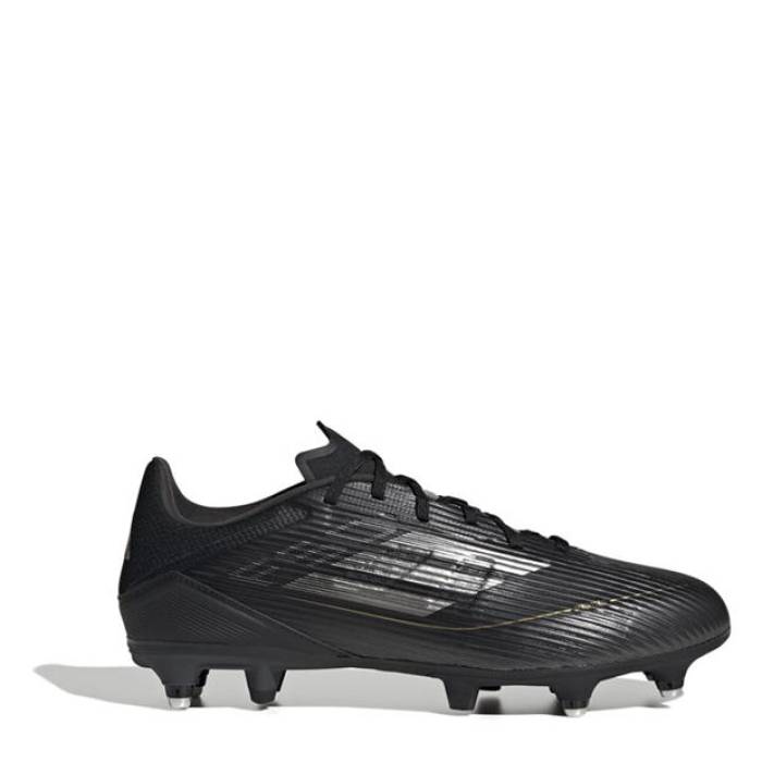 アディダス Adidas 【 F50 League Soft Ground Football Boots Men Black/Silver 】 フットボール ブ...