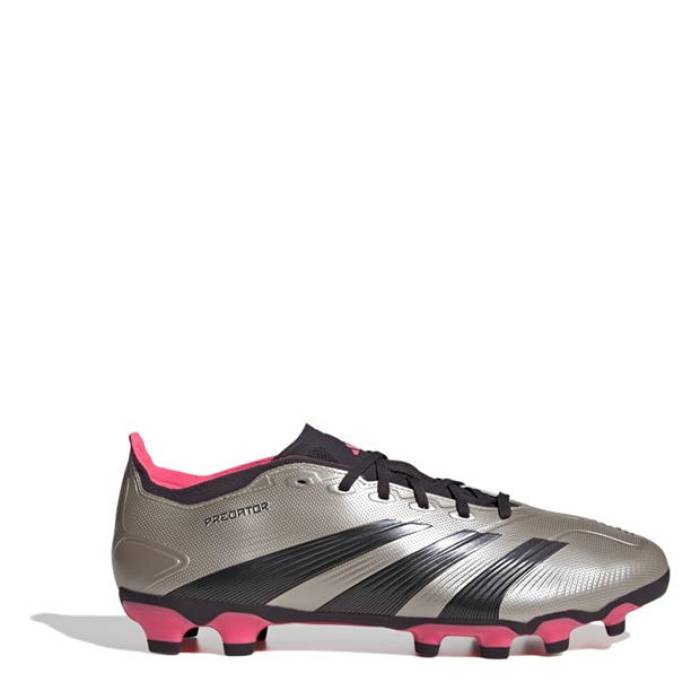 アディダス Adidas 【 Predator League Multi Ground Football Boots Men Platin/Blk/Trbo 】 プレデター フットボール ブーツ スポーツ アウトドア サッカー フットサル サッカー シューズ スパイク メンズシュー
