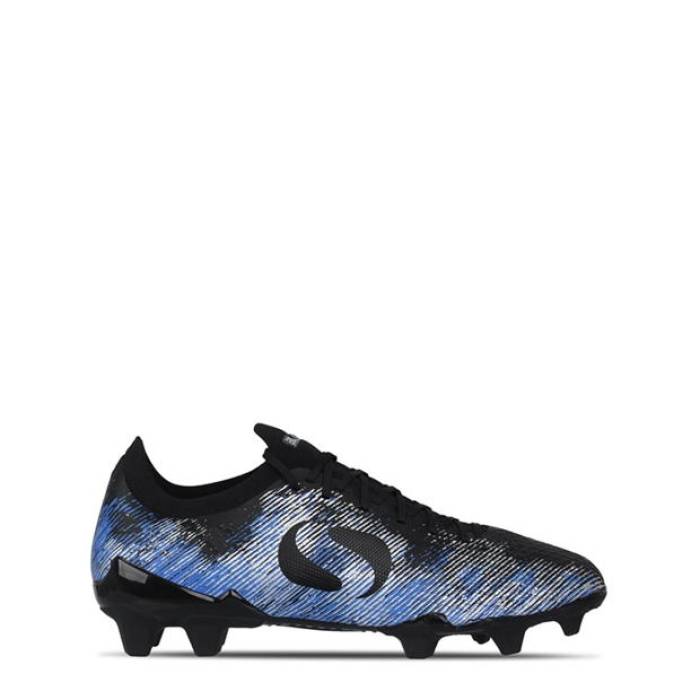 Sondico 【 Blaze Firm Ground Football Boots Men Black/Blue 】 フットボール ブーツ スポーツ アウトドア サッカー フットサル サッカー シューズ スパイク メンズシューズ メンズ 黒色 ブラック 青色 ブル