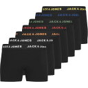 Jack And Jones 【 7 Pack Basic Trunks Juniors Kids Black 】 キッズ ベビー マタニティ キッズファッショ...