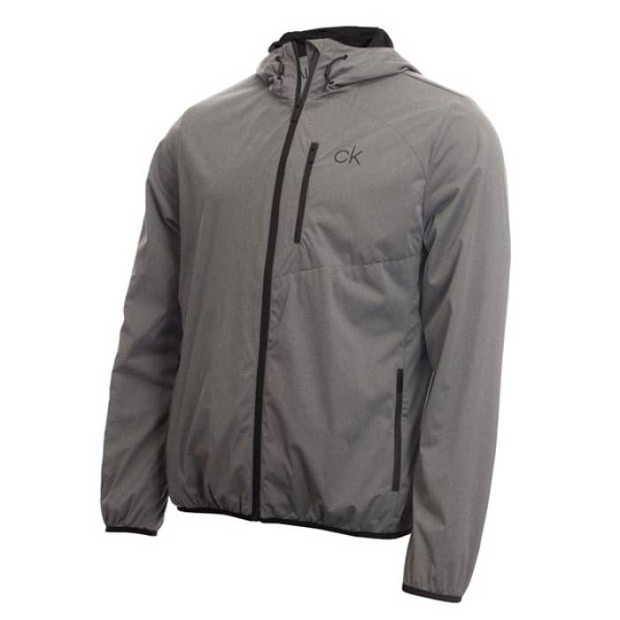 Х󥯥饤 Calvin Klein Golf  Hood Jacket Men Grey Marl  Jacket 㥱å ...