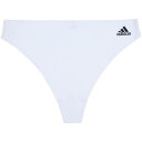 アディダス Adidas 【 Logo Thong Womens Women White 】 ロゴ レディース インナー 下着 ナイトウェア レディース インナ...