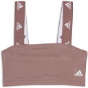 アディダス Adidas 【 Ribbed Bandeau Womens Women Wonder Clay 】 レディース インナー 下着 ナイトウェア レディース インナー 下着 ランジェリー ブラジャー レディース