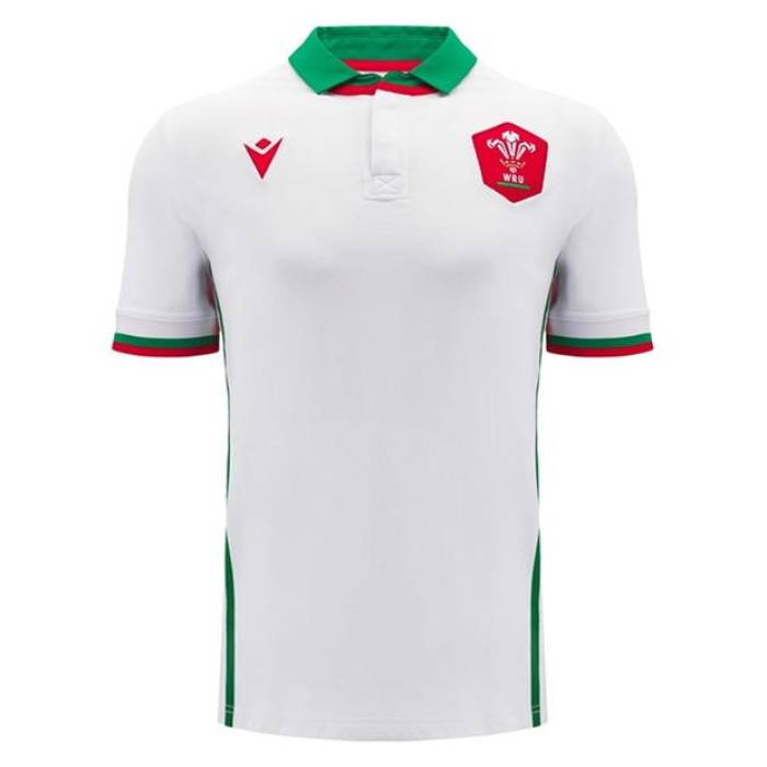Macron 【 Welsh Rugby Union Away Shirt 2024 Adults Men 】 ラグビー Union ユニオン スポーツ アウトドア ラグビー ウェア シャツ メンズ