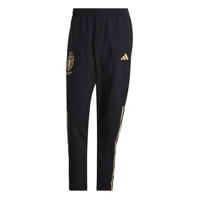 アディダス Adidas 【 Italy 125Th Anniversary Training Bottoms 2022 2023 Adults Men Bla...