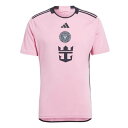 アディダス Adidas 【 Inter Miami Cf Home Shirt 2024 2025 Adults Men Pink 】 インテル マイアミ ス...