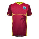 Castore 【 West Indies Odi Short Sleeve Shirt Adults Men Maroon 】 Sleeve スリーブ スポー...