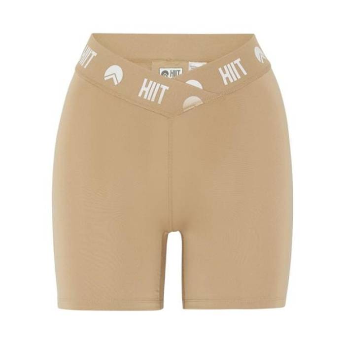 Hiit 【 Gloss Logo 5Inch Short Women Neutral 】 ロゴ スポーツ アウトドア フィットネス トレーニング ウェア レディースウェア パンツ レディース