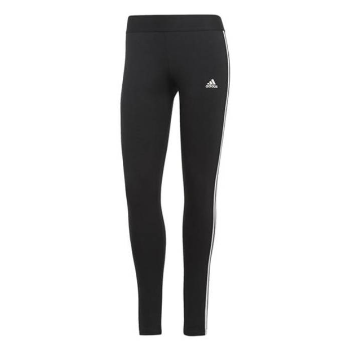 ǥ Adidas  Essentials 3 Stripe Leggings Womens Women Black/White ...