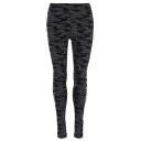 Golddigga 【 All Over Print Leggings Ladies Women Black Camo Fear 】 レギンス・タイツ インナー 下着 ナイトウェア レディース 靴下 レッグウェア スパッツ レギンス レディース 黒色 ブラック カモ柄
