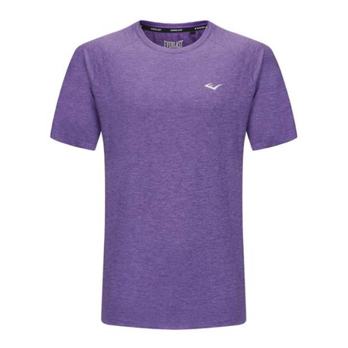 Everlast  Flex Tee Mens Men Purple Marl  T  󥺥եå ȥåץ T...