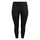 アディダス Adidas 【 Yoga Studio 7/8 Leggings Plus Size Womens Women Blck 】 スタジオ レギンス・...